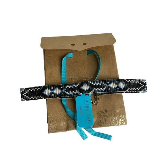 Shiraleah PIA Beaded Choker Necklace - Picture 2 of 6